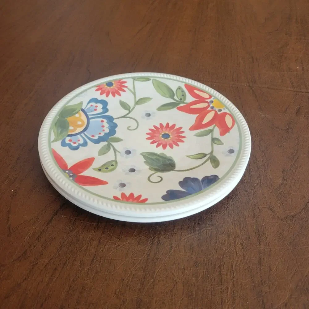 Threshold Melamine Appetizer Dessert Plates set of 2 Target 2013 Perfect shape